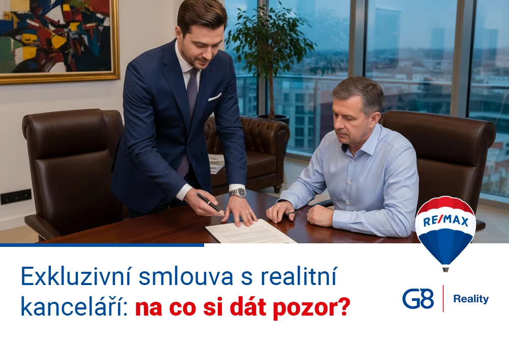 Exkluzivní smlouva s realitní kanceláří: na co si dát pozor?
