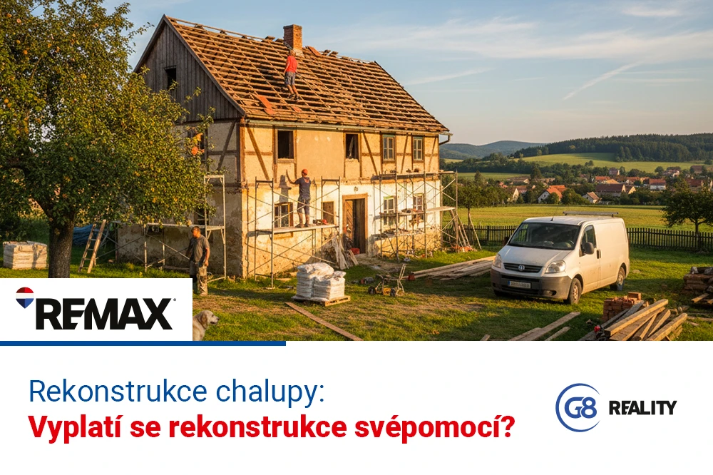 Rekonstrukce chalupy: Vyplatí se rekonstrukce svépomocí nebo je lepší vsadit na firmu?